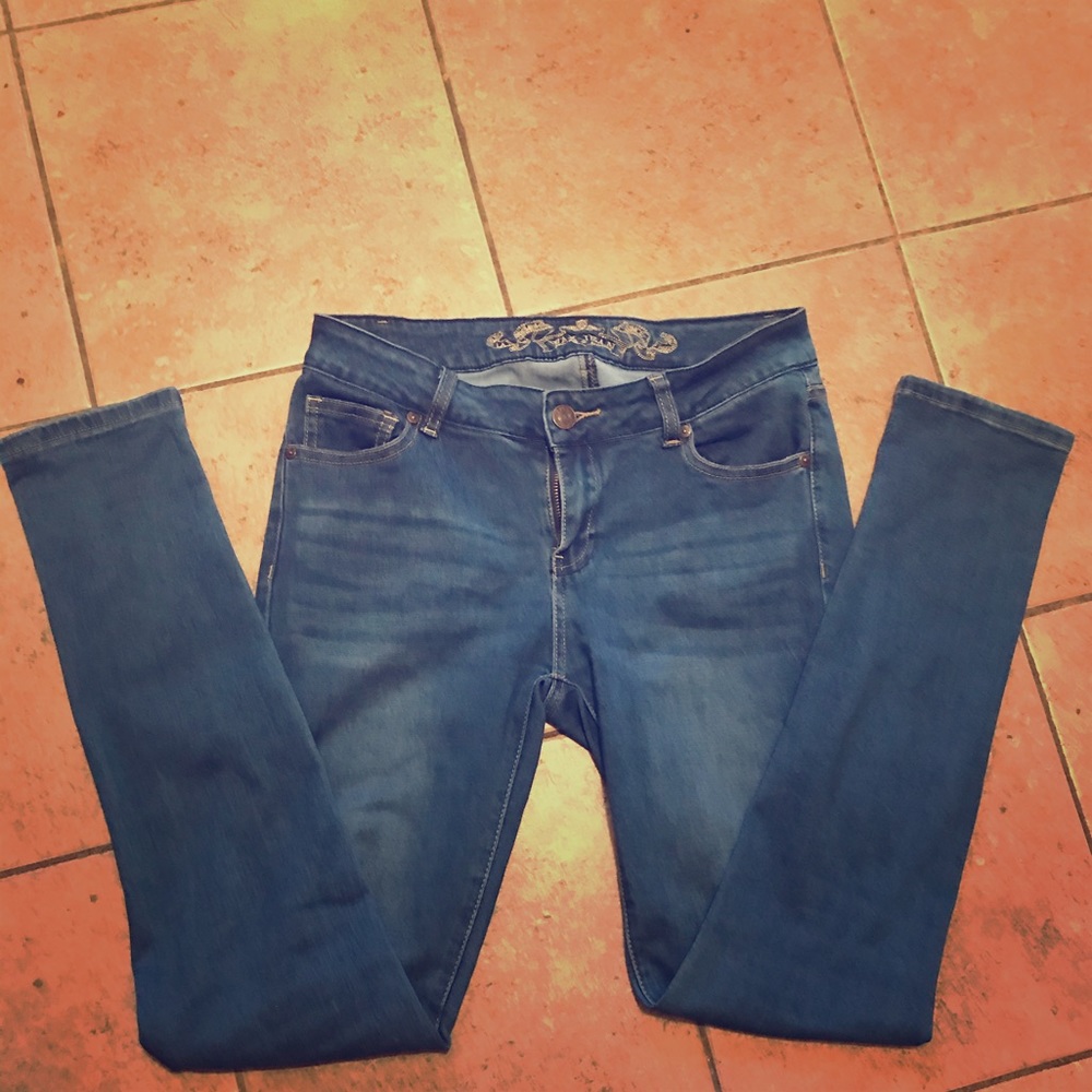 Wax Jeans high rise/straight leg